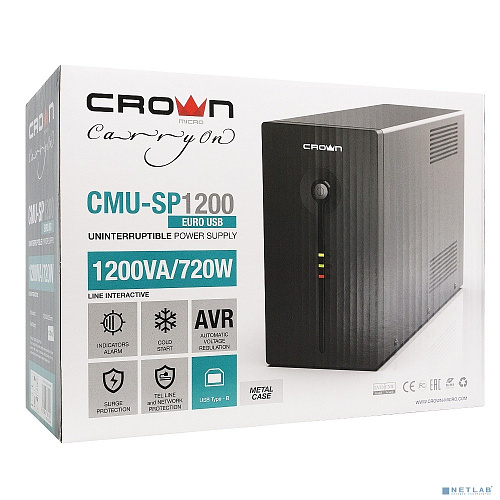 CROWN ИБП CMU-SP1200EURO USB
