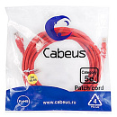 Cabeus PC-UTP-RJ45-Cat.5e-5m-RD-LSZH Патч-корд U/UTP, категория 5е, 2xRJ45/8p8c, неэкранированный, красный, LSZH, 5м