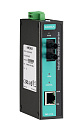 Медиаконвертер Ethernet 10/100BaseTX в 100BaseFX (многомодовое оптоволокно) в металлическом корпусе