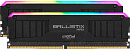 Память DDR4 2x8Gb 4000MHz Crucial BLM2K8G40C18U4BL Ballistix MAX RGB RTL PC4-32000 CL18 DIMM 288-pin 1.35В kit