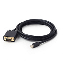 Cablexpert Кабель mDP-VGA, 20M/15M, 1.8м, черный, позол.разъемы, пакет (CC-mDPM-VGAM-6)