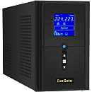 Exegate EX295981RUS ИБП (инвертор, синус, для котла) ExeGate SineTower SN-1000.LCD.AVR.2SH.1C13.USB <1000VA/800W, чистая синусоида, LCD дисплей, AVR,