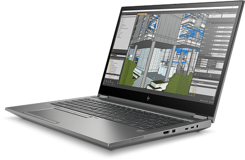 Ноутбук HP ZBook Fury 15 G8 15.6"(3840x2160)/Intel Core i7 11800H(Ghz)/32768Mb/1024PCISSDGb/noDVD/Ext:90WHr/war 3y/2.35kg/grey/W10Pro + NVIDIA RTX