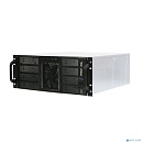 Procase RE411-D8H4-FC-55 Корпус 4U server case,8x5.25+5HDD,черный,без блока питания,глубина 550мм,MB CEB 12"x10,5", панель вентиляторов 3*120x25 PWM