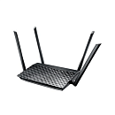 роутер ASUS RT-AC1200 // AC1200 // 300 + 867Mbps, 2,4 + 5 gGz, 4 antenna, USB