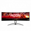 ЖК монитор AOC AG493UCX2/48.8" Cенсорный экран нет/VA/5120x1440 32:9/400/3000:1/1 мс/да/черный/21.5 кг AG493UCX2