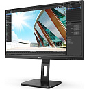 LCD AOC 27'' 27P2Q {IPS 1920x1080 75Hz 250cd 178/178 1000:1 8bit 4ms D-Sub DVI HDMI1.4 DisplayPort1.2 USB-Hub Height adj Pivot Tilt Swivel 2x2W} [27P2