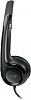 Наушники с микрофоном Logitech H390 черный 1.9м накладные USB оголовье (981-000803)