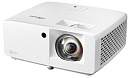 Лазерный проектор Optoma [UHZ35ST] DLP, 4K UHD (3840x2160);3500 lm;500000:1; Короткофокусный TR 0.496:1; HDMI 2.0 x2; AudioOUT 3,5mm jack x1; RS232; R