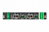 Модуль для передачи сигнала HDMI и RS-232 Kramer Electronics [F676-OUT2-F34/STANDALONE] с 2 оптическими выходами, совместим с модулями SFP+. Модули OS
