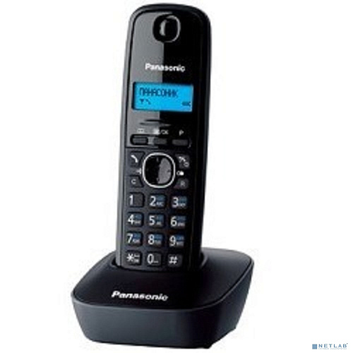 Panasonic KX-TG1611RUH (серый) {АОН, Caller ID,12 мелодий звонка,подсветка дисплея,поиск трубки}